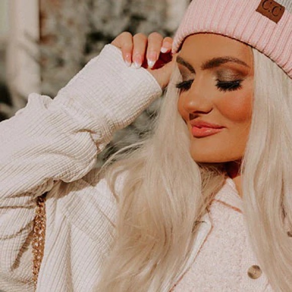 C.C. Exclusives Accessories - NWT C.C Exclusive Pom Beanie Hat